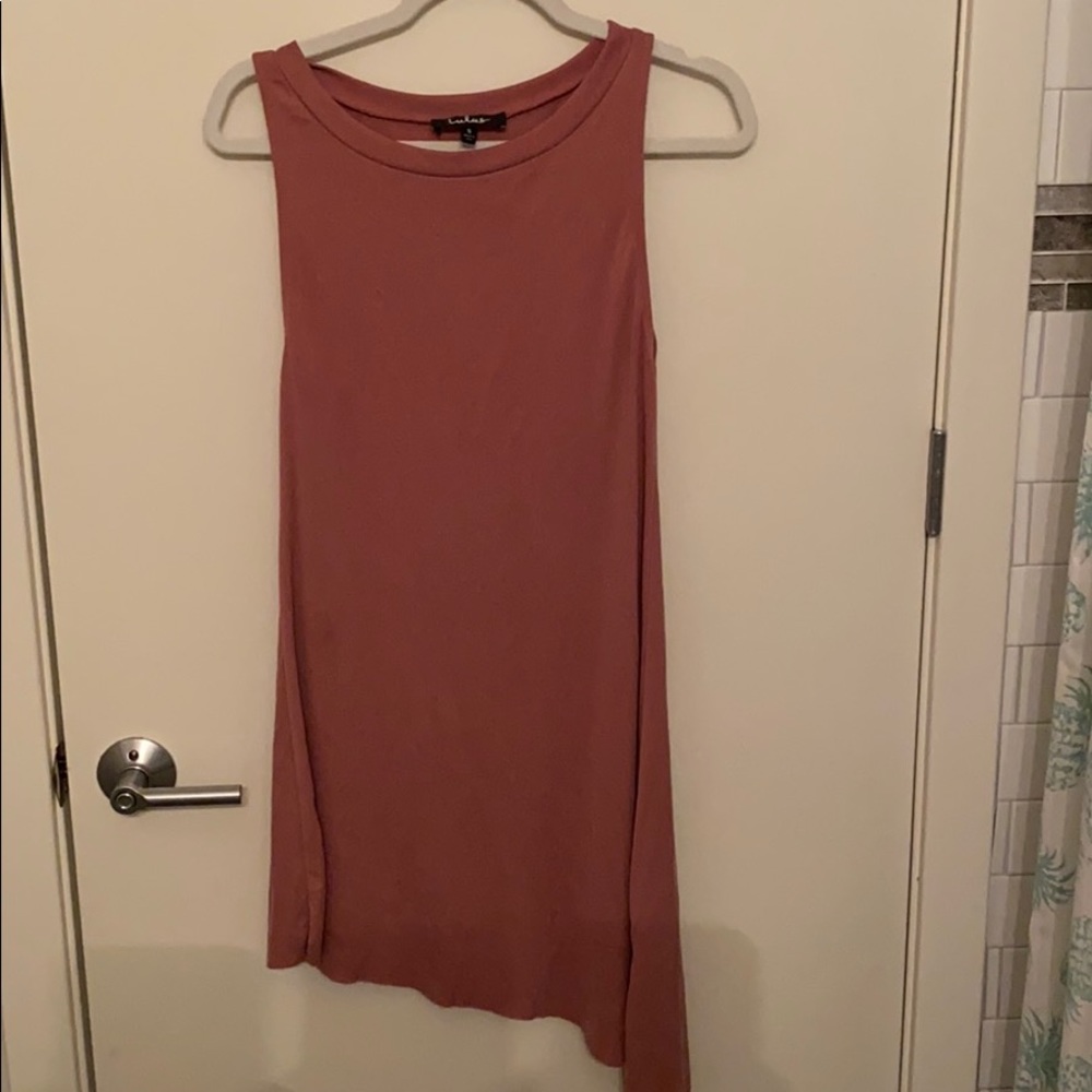 Angled shift dress size small